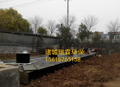 聊城某衛(wèi)生院醫(yī)療污水一體化處理設(shè)備使用現(xiàn)場(chǎng)